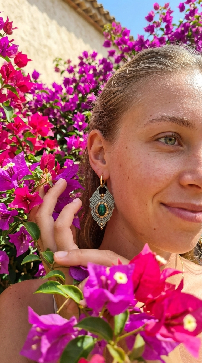 Les boucles d'oreilles