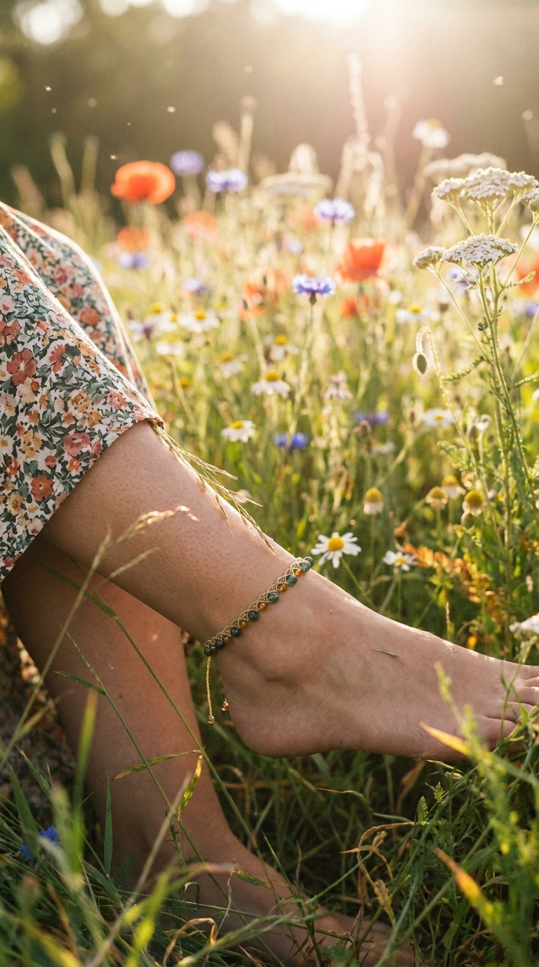 Les bracelets de cheville