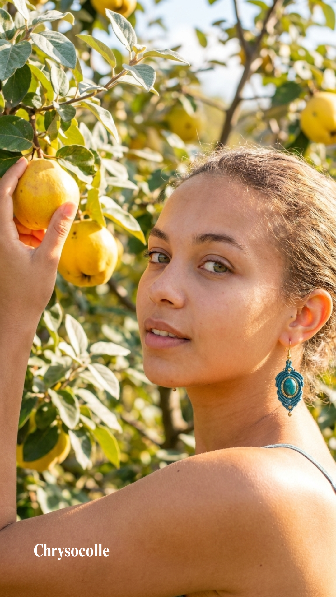 Les Espagnoles - Boucles d'oreilles artisanales - Pierres serties de laiton