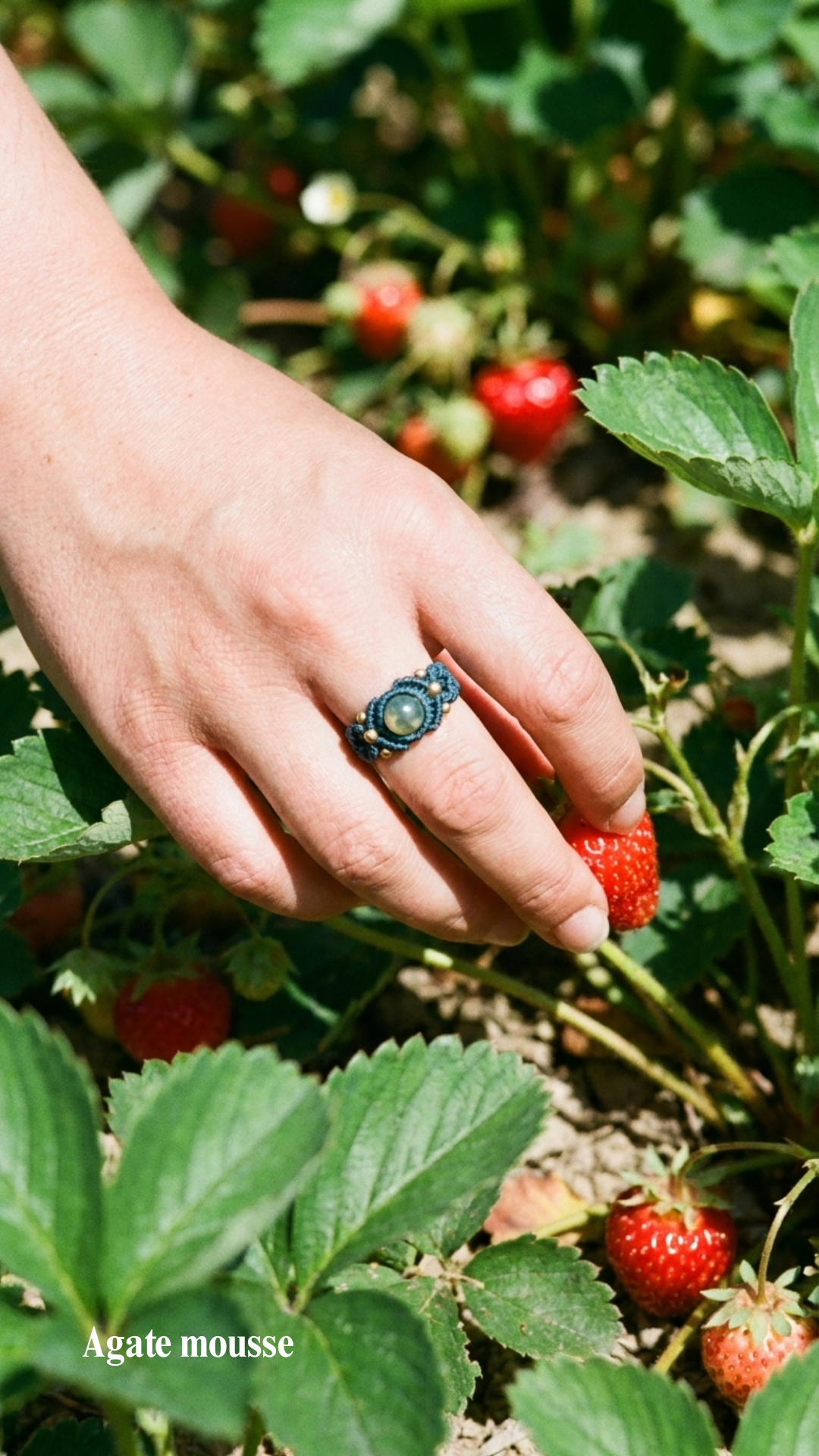 La Genèse - Bague artisanale - Pierre de 6mm