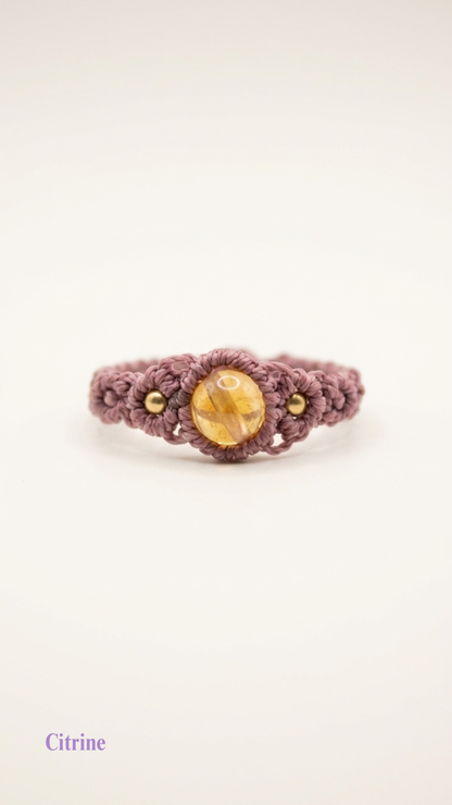 La Genèse - Bague artisanale - Pierre de 6mm