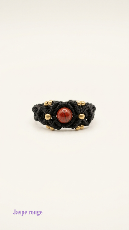 La Genèse - Bague artisanale - Pierre de 6mm