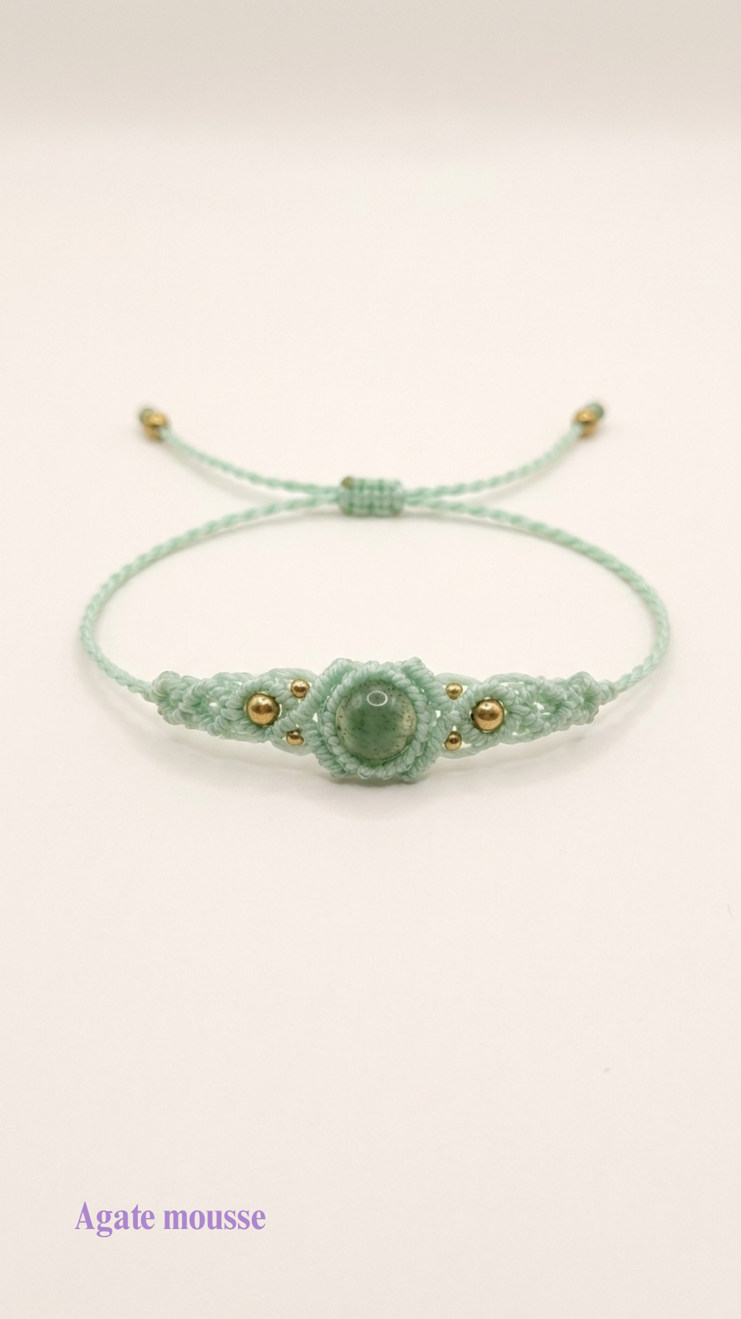 Le Pop's - Bracelet artisanal - Pierre de 6mm