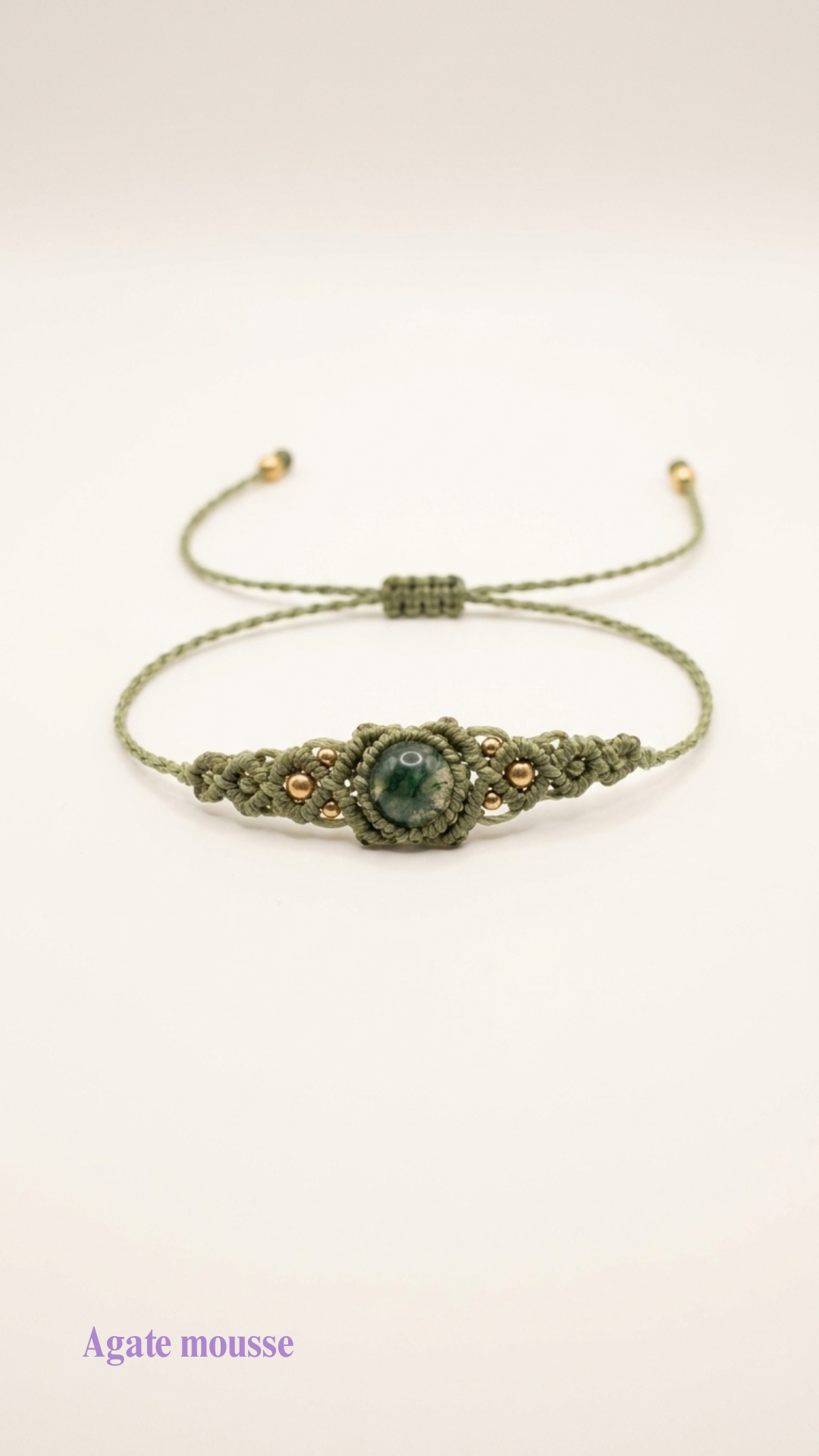 Le Pop's - Bracelet artisanal - Pierre de 6mm