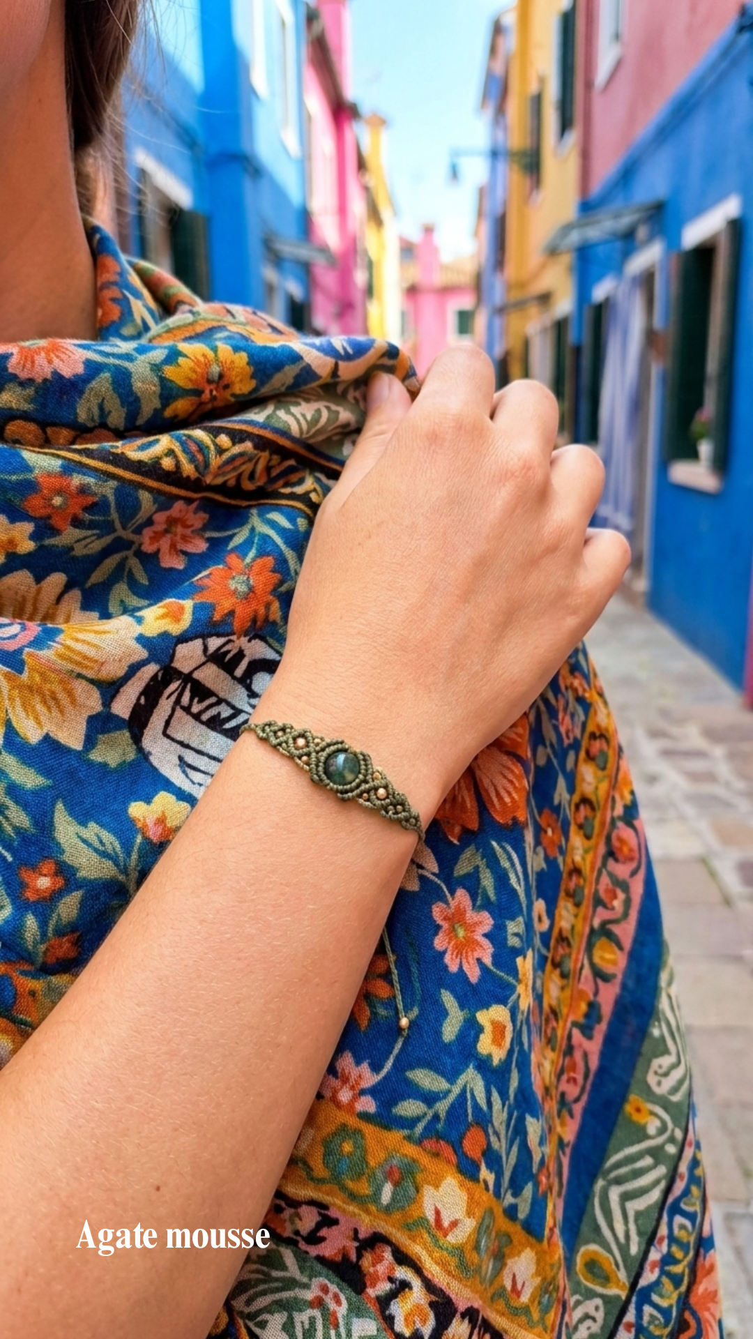 Le Pop's - Bracelet artisanal - Pierre de 6mm
