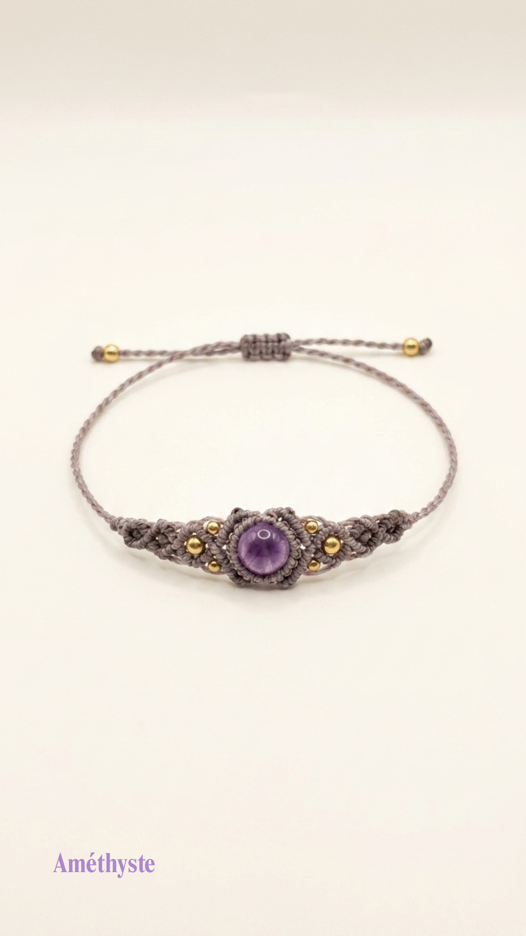 Le Pop's - Bracelet artisanal - Pierre de 6mm