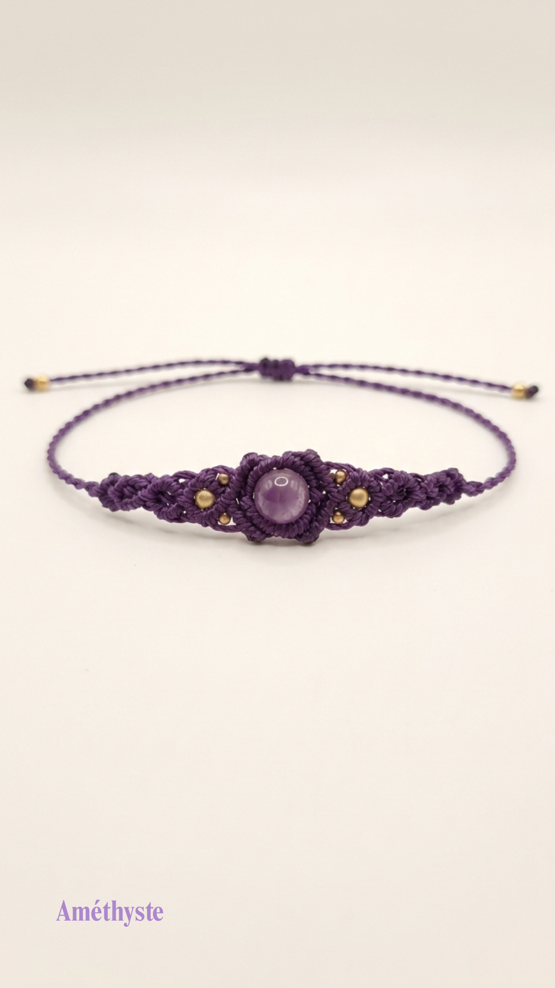 Le Pop's - Bracelet artisanal - Pierre de 6mm