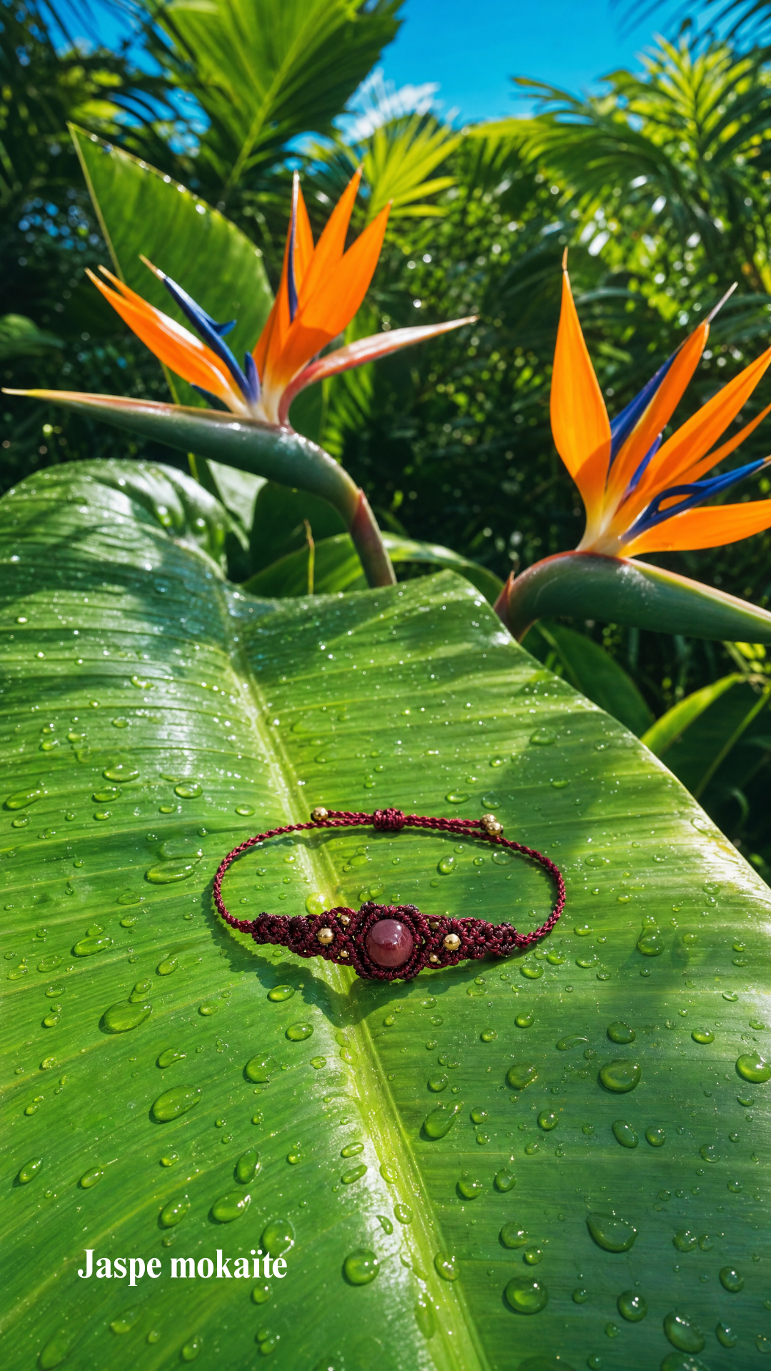 Le Pop's - Bracelet artisanal - Pierre de 6mm