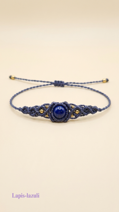 Le Pop's - Bracelet artisanal - Pierre de 6mm