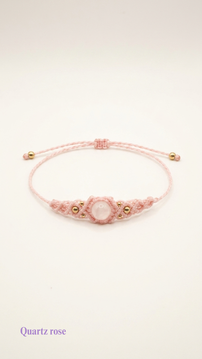 Le Pop's - Bracelet artisanal - Pierre de 6mm
