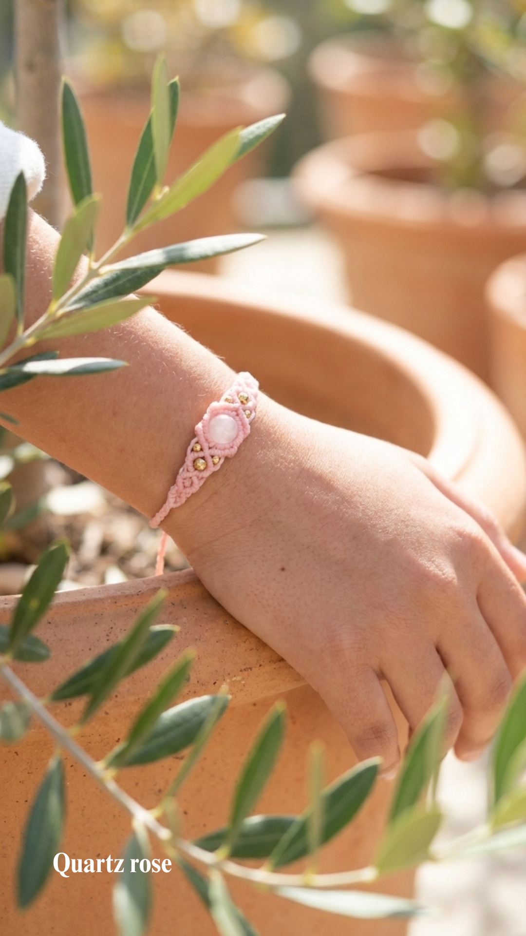 Le Pop's - Bracelet artisanal - Pierre de 6mm