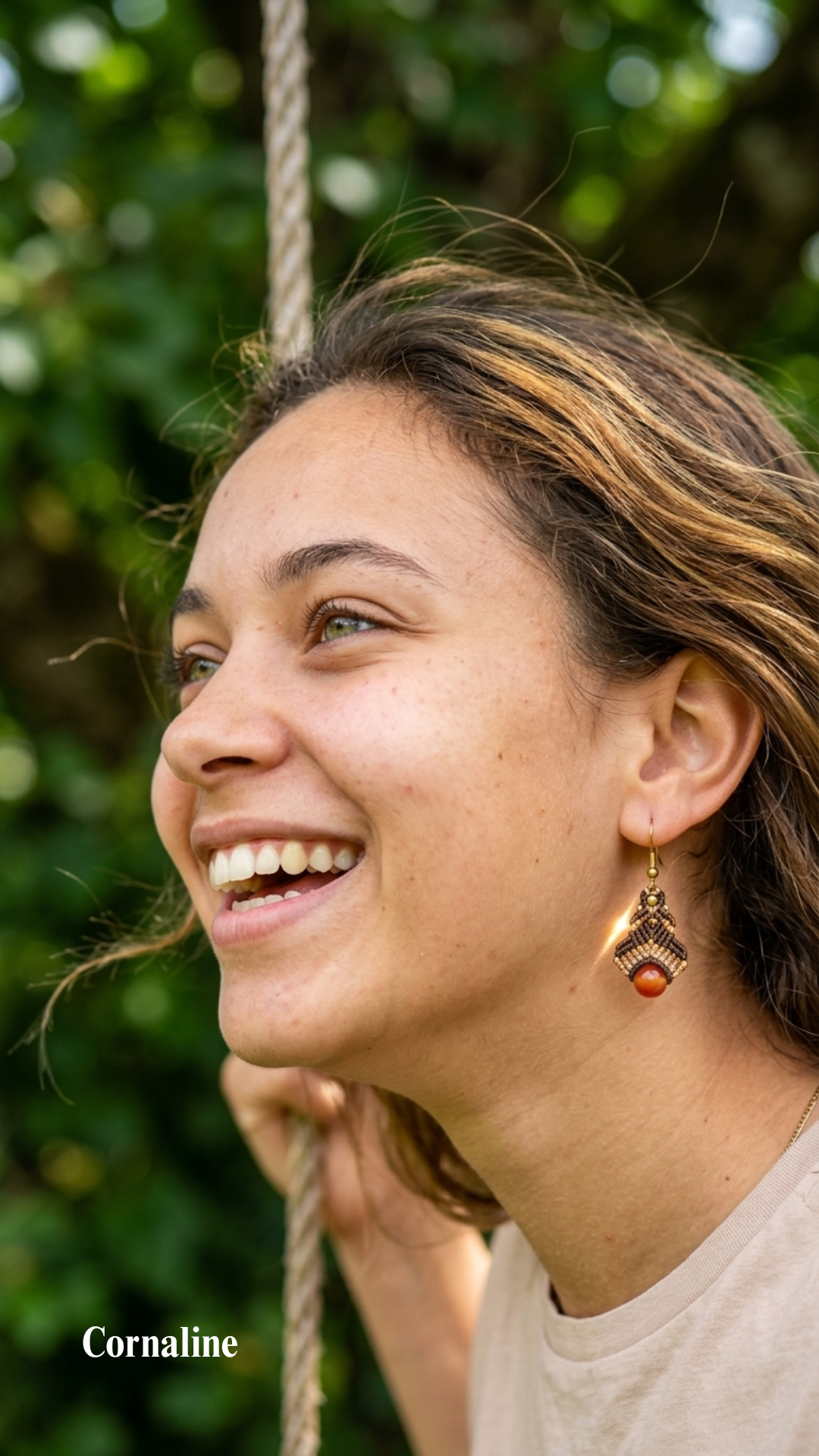 Les Vénus - Boucles d'oreilles artisanales - Pierres de 8mm