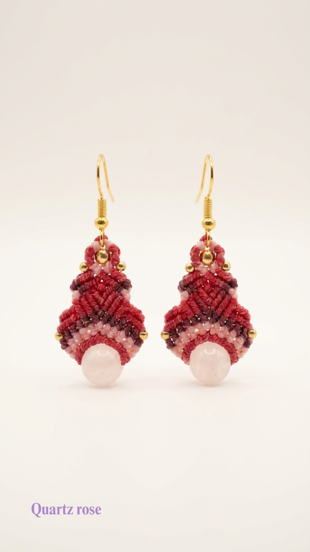 Les Vénus - Boucles d'oreilles artisanales - Pierres de 8mm